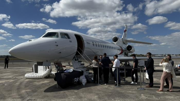 Jet at NBAA Miami forum 