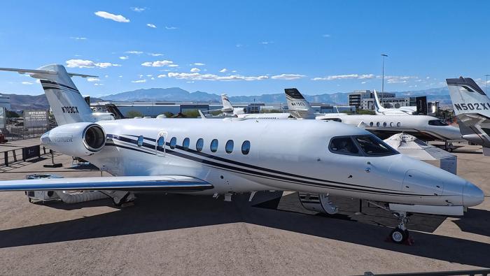Cessna Longitude adn Latitude at BACE 2026