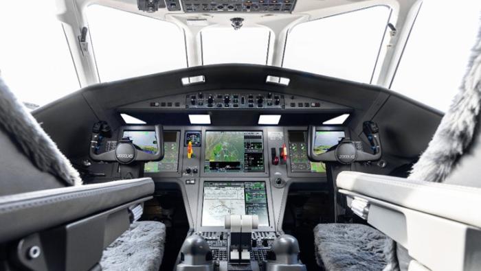 Dassault Falcon 2000 EASy IV flight deck