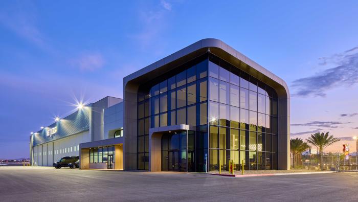 New dedicated NetJets FBO at KLAS
