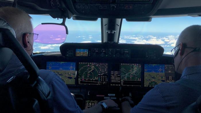Gulfstream pilots