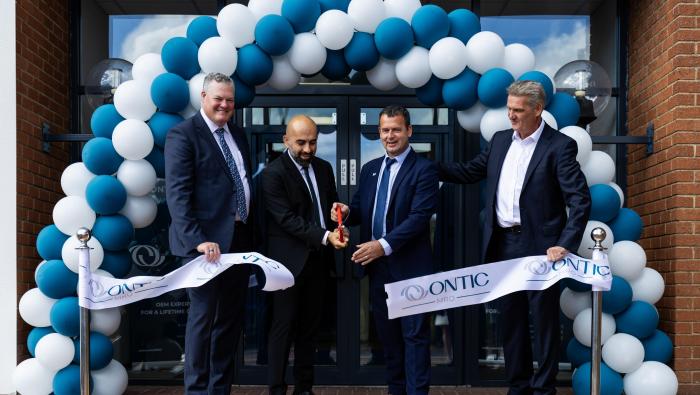 Ontic cuts ribbon on Tewkesbury facility
