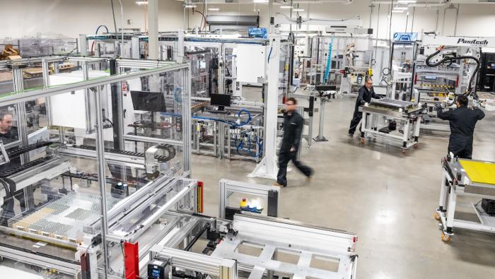 Archer’s battery pack production line