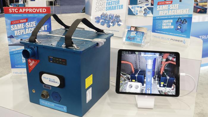 TRU Blue battery at BACE 2026