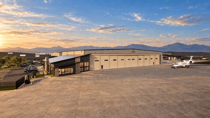Vantage Aviation's new facilty at KRIL