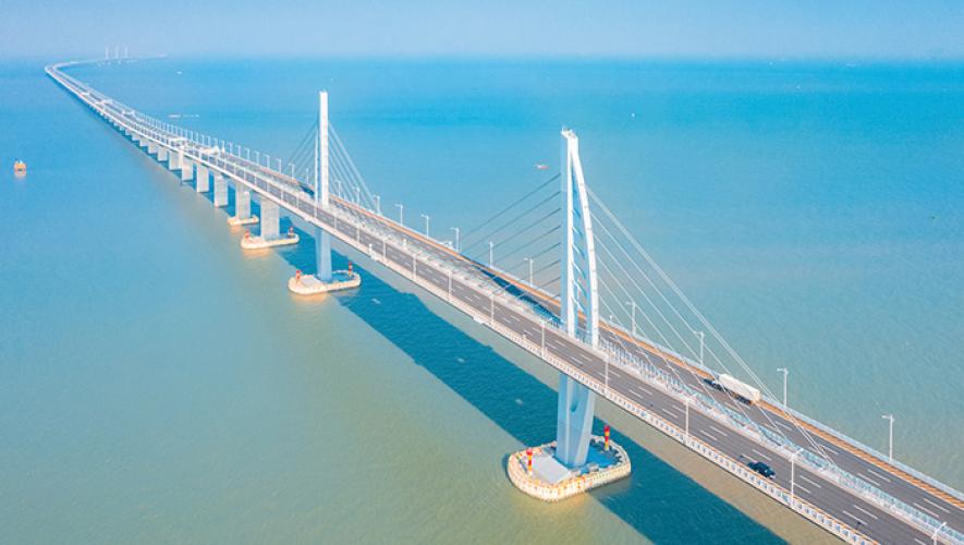  Zhuhai bridge Macau TAG Aviation sponsor content