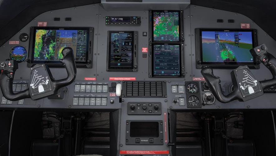 Greenwich Aero Group Pilatus PC-12 cockpit