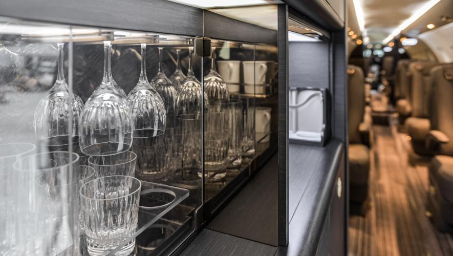 Textron cabin interior