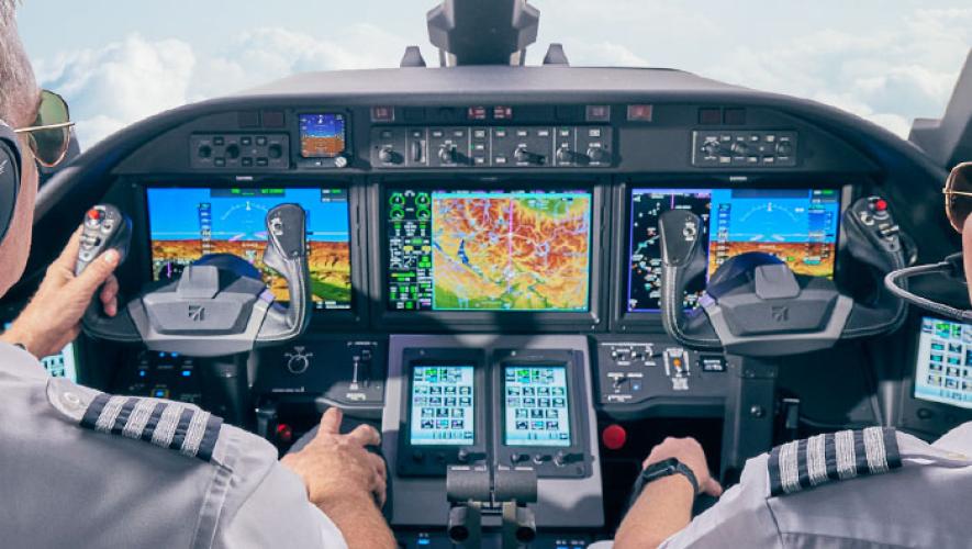Cessna Citation Ascend cockpit