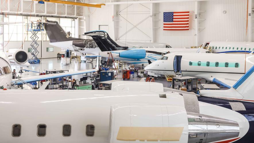 Duncan Aviation hangar
