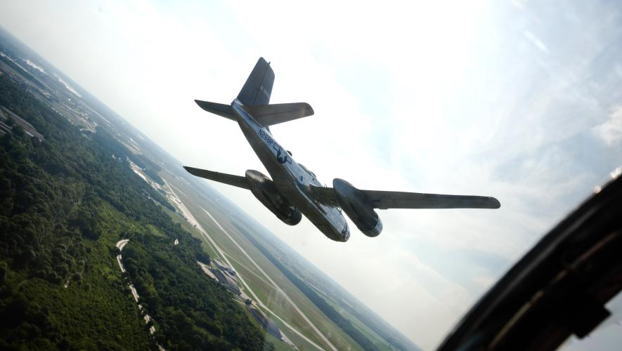Million Air restored a historic Douglas A-26 Invader 