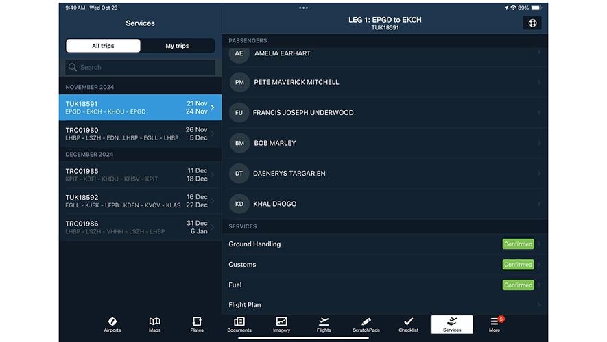 ForeFlight ts tab