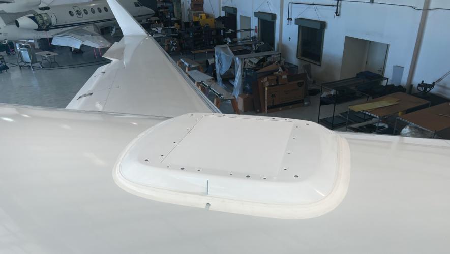 Thornton Aviation Starlink install