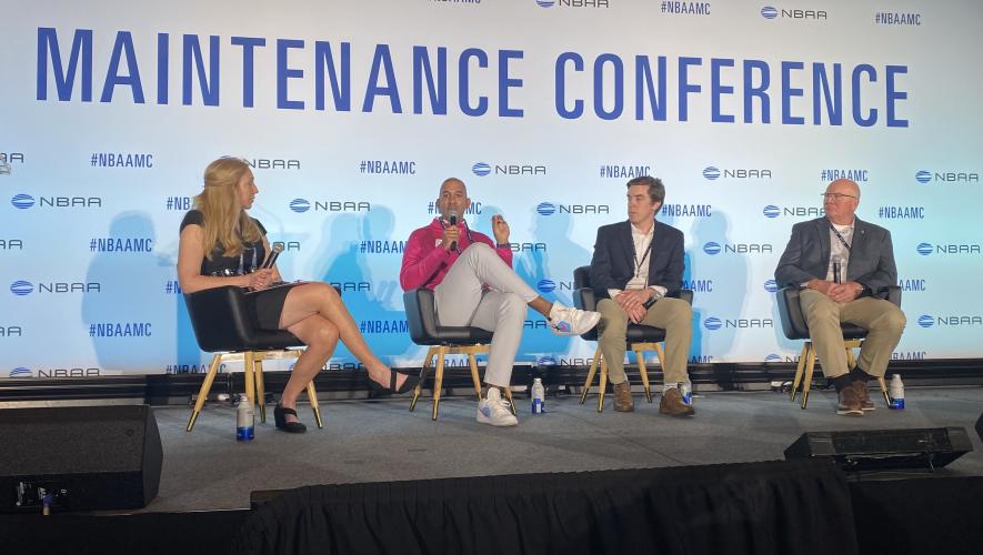 Maintenance talent retention panel at NBAA's maintenance conference