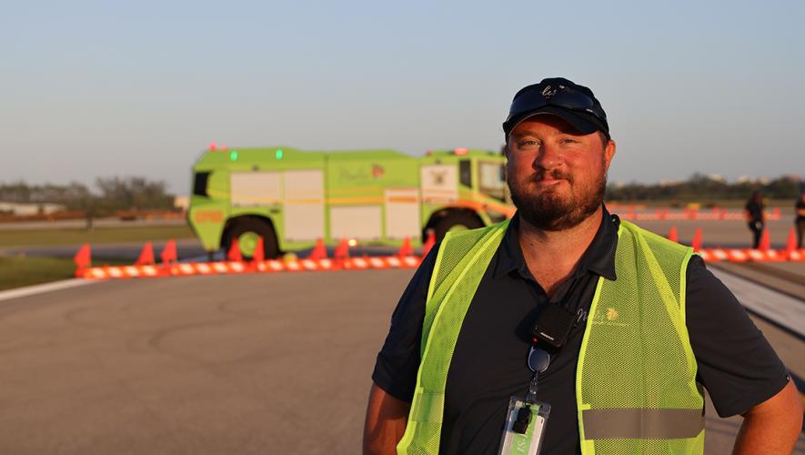 Naples Airport technician