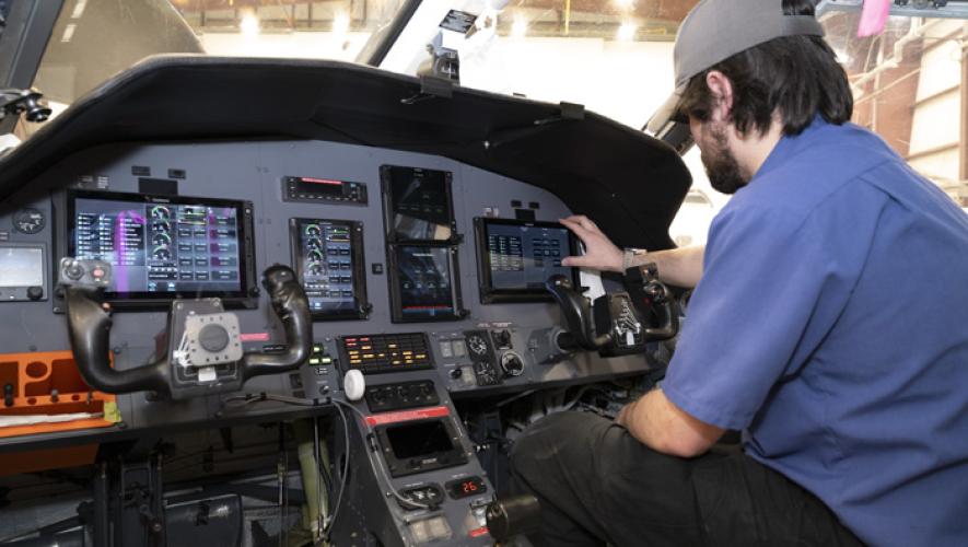 Western Aircraft avionics technician