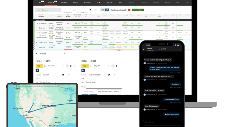 Aviation software provider FL3XX said its aviation management platform has processed more than $1 billion in operator revenue over the past 18 months 