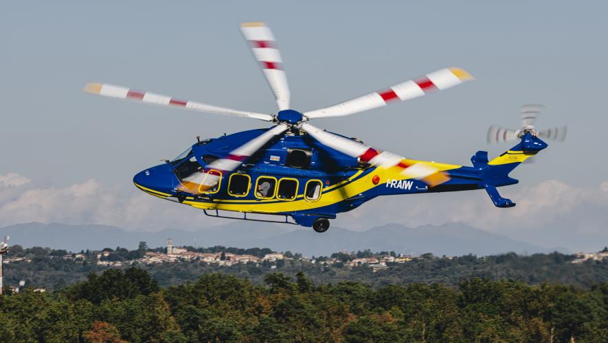 Leonardo AW189 helicopter