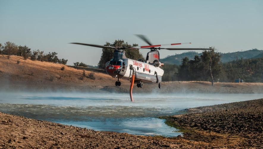 Billings Flying Service CH-47 Chinook