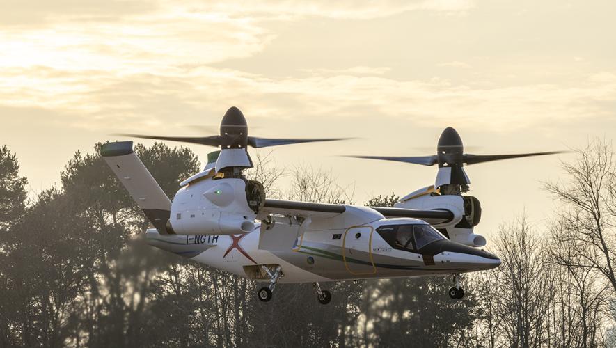 NGCTR technology demonstrator in the hover 