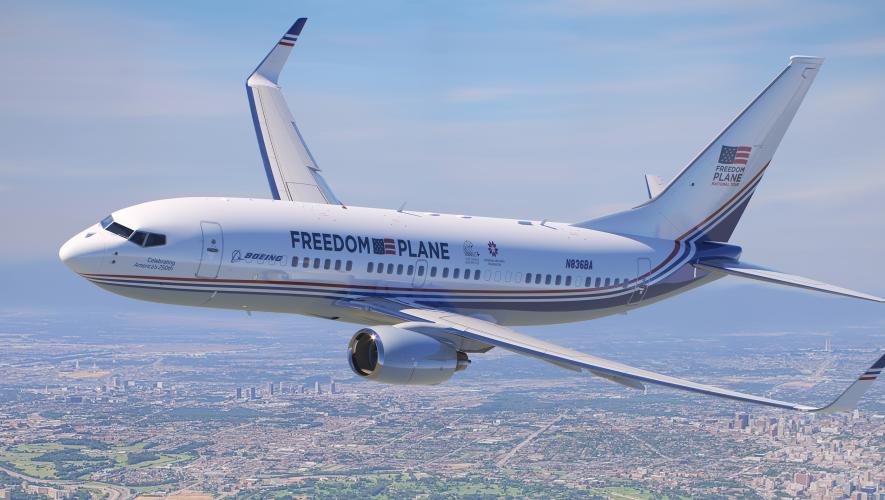 Boeing 737 Freedom Plane