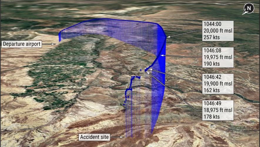 NTSB image from 2024 accient