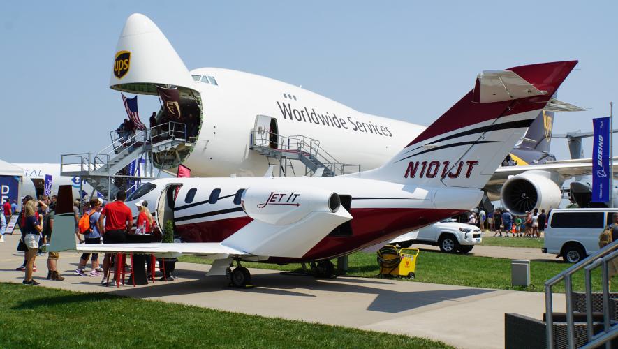 Jet It exhibit at EAA AirVenture Oshkosh 2021
