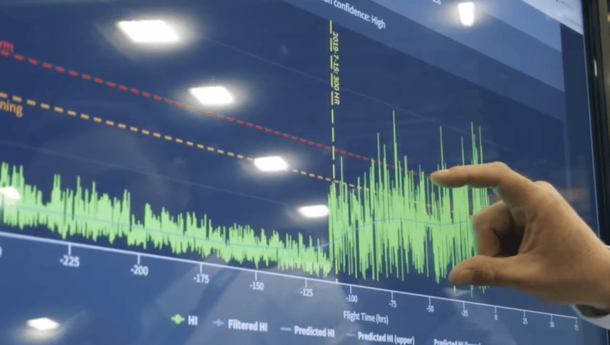 screenshot of HUMS data