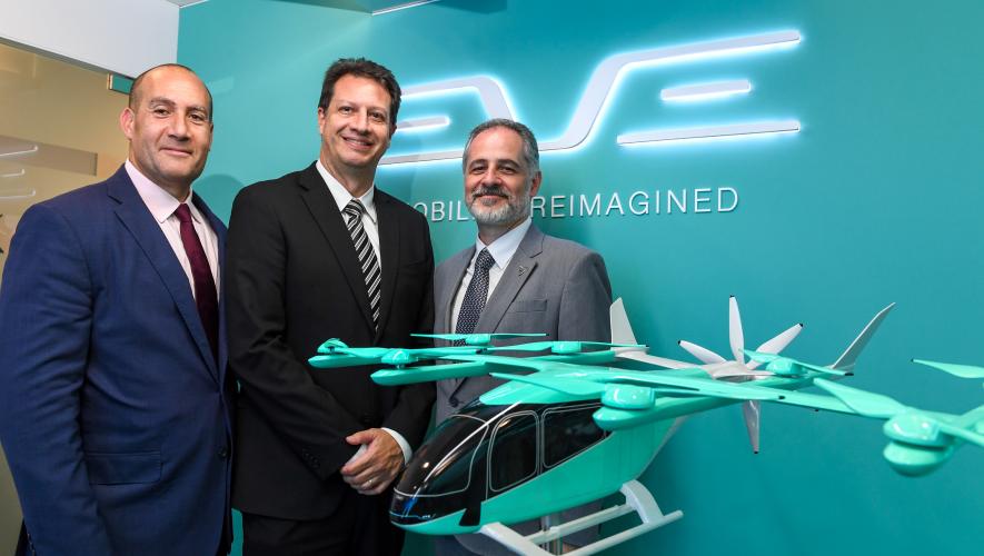 Embraer-CAE eVTOL simulator 