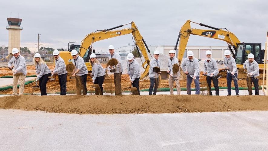 West Star Aviation Chattanooga expansion groundbreaking