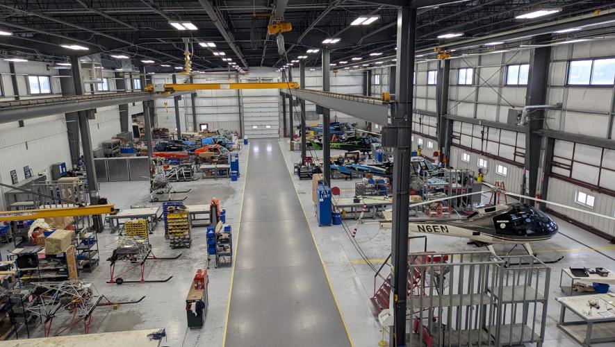 Enstrom Helicopters production facility