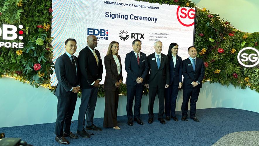 RTX signing Siingapore 2026