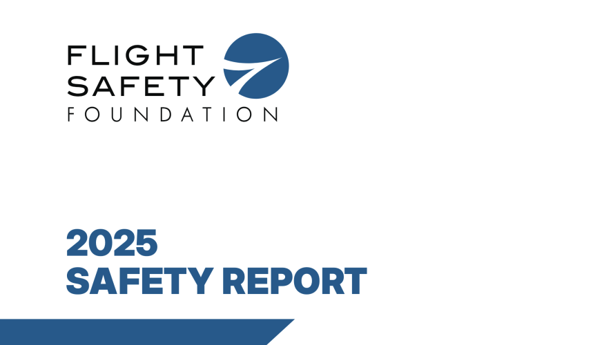 2025 Flight Safety Report cover
