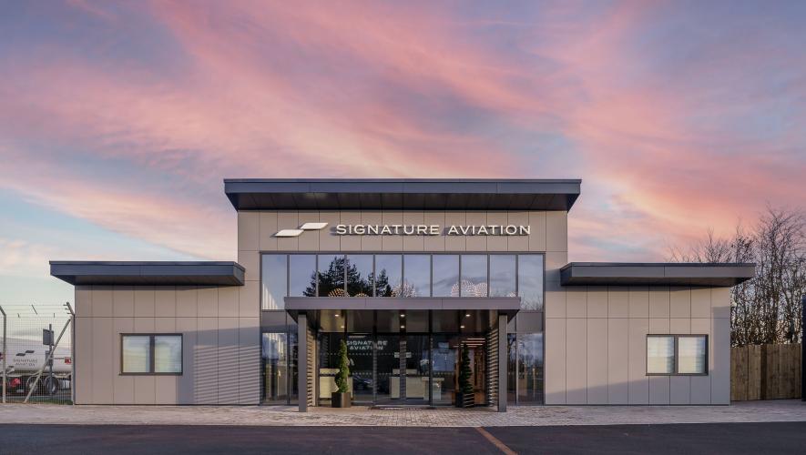 Signature Aviation's new Glasgow FBO