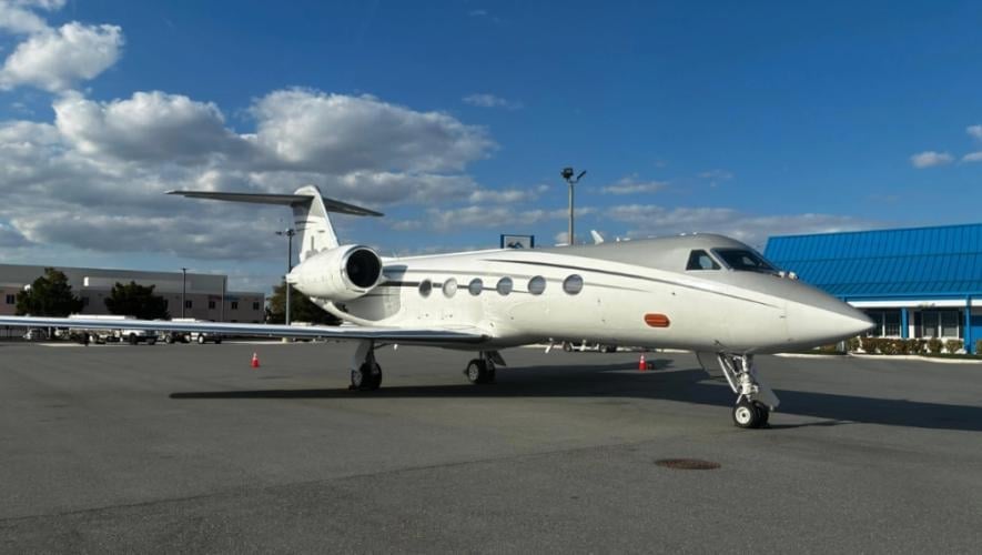 Asian Sky Group Gulfstream IV-SP business jet