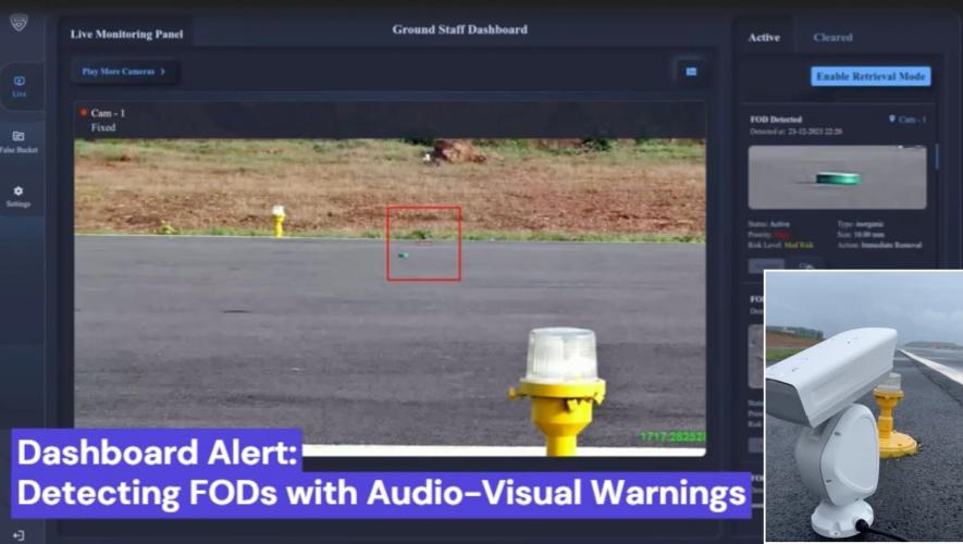Skylark Labs Fixed FOD Detection at Airport