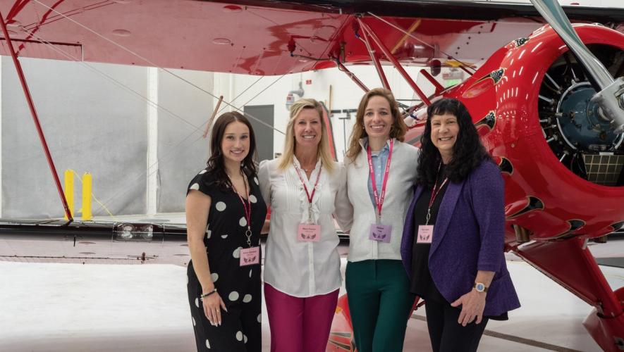 WACS Team (L to R): Emily Cemazar, Mary Poirier, Helen Hagg, Pam Catlin