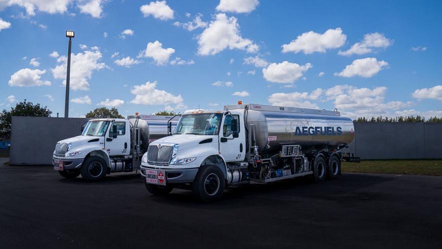 AEG Fuels trucks