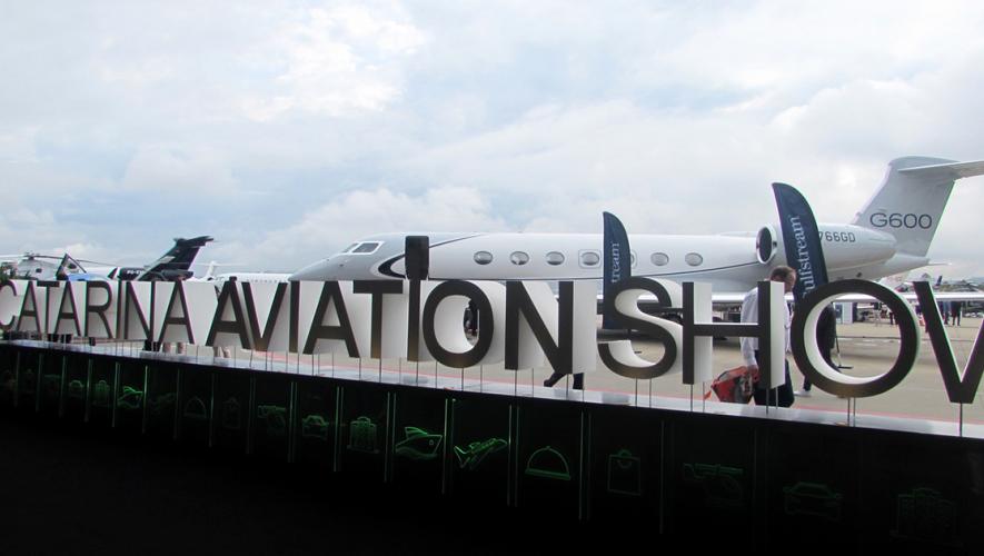 Catarina Aviation Show sign