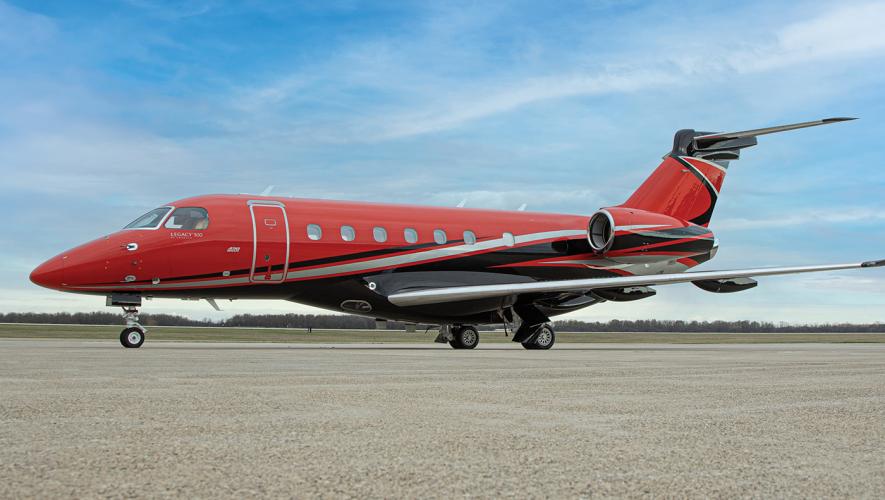 Duncan Aviation Embraer painting