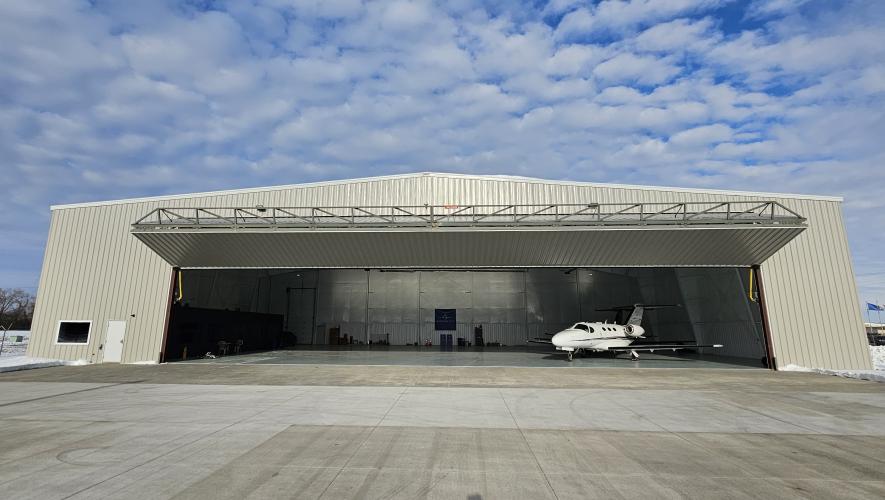 Gateway Jets new hangar at KCPS