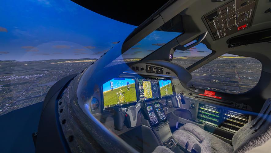 Frasca training device