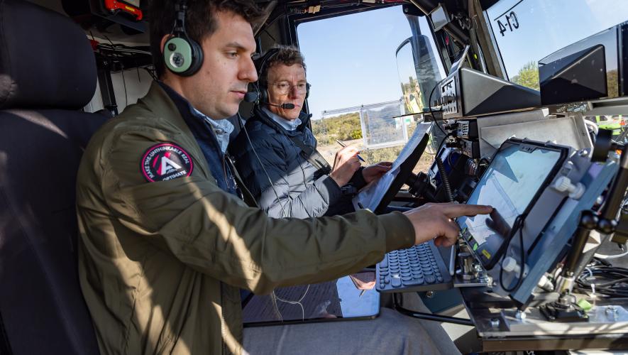 Airbus firefighting system