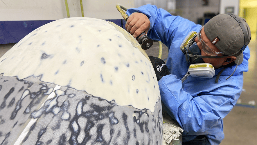 DAS radome repair