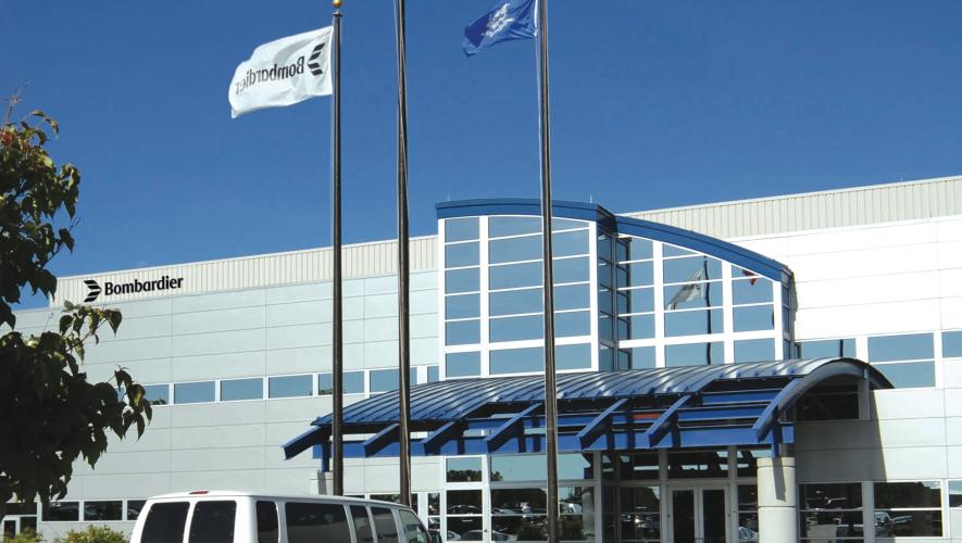 Bombardier service center in Hartford, Connecticut