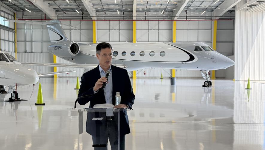 Modern Aviation CEO Mark Carmen
