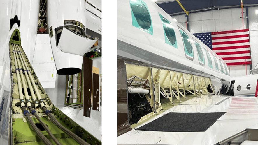 Gulfstream G650 inspection at WSA