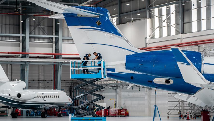 ExecuJet MRO Services Malaysia Kuala Lumpur facility 
