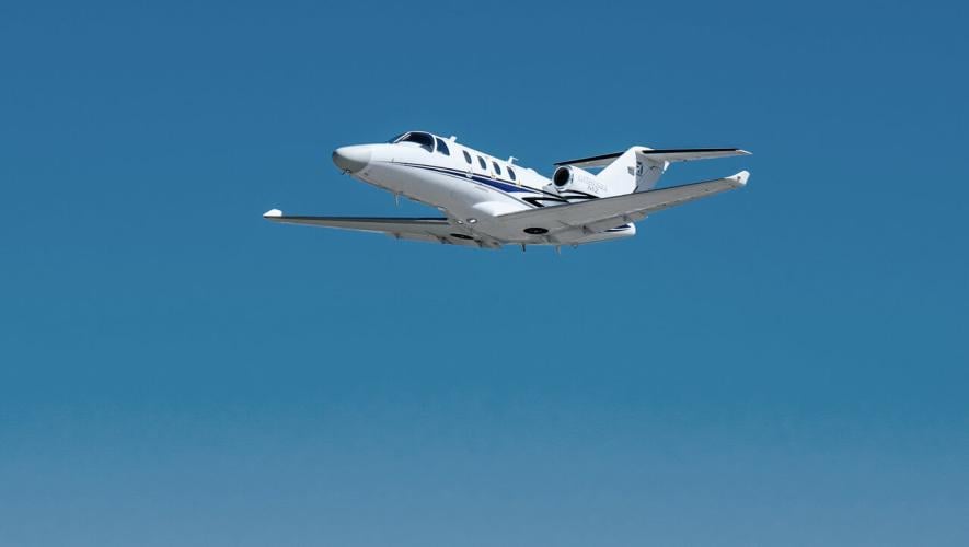 Cessna Citation M2 Gen3 prototype in flight