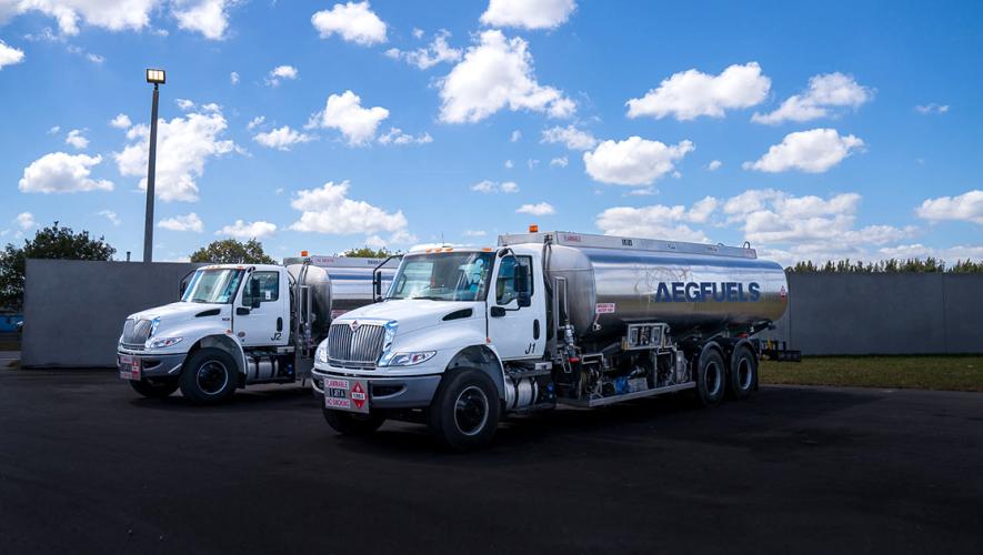AEG Fuels truck